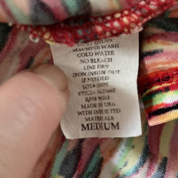 Medium top M vneck multicolored Jason Maxwell - Picture 9 of 9